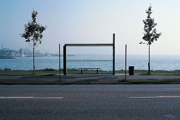 Abribus, conception pour AFA JC Decaux